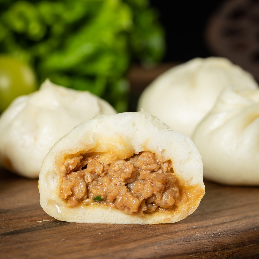 Steamed Buns with Fresh Meat