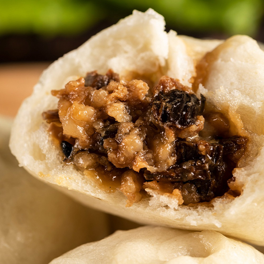 Meigan cai Steamed Buns